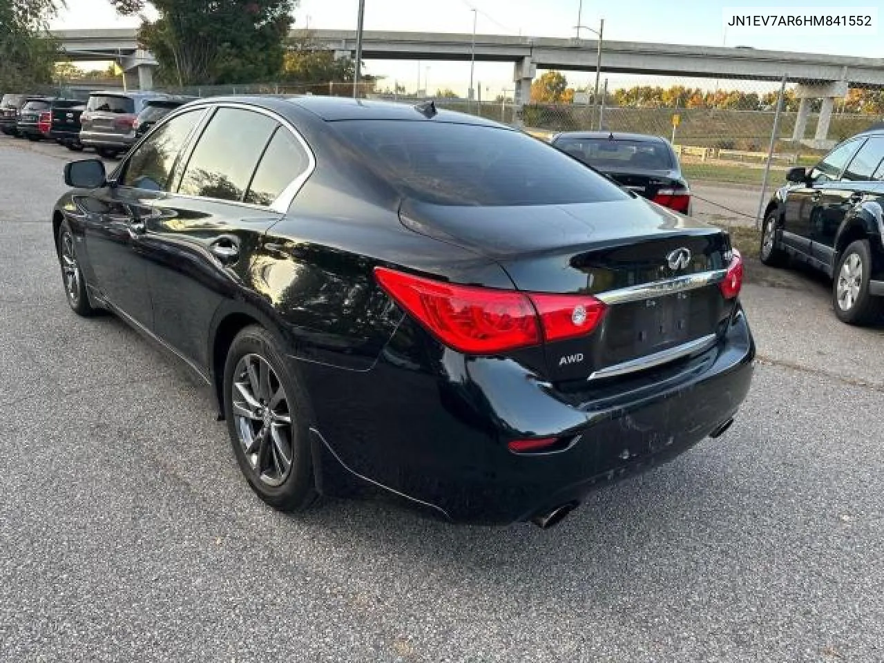 2017 Infiniti Q50 Premium VIN: JN1EV7AR6HM841552 Lot: 77713224