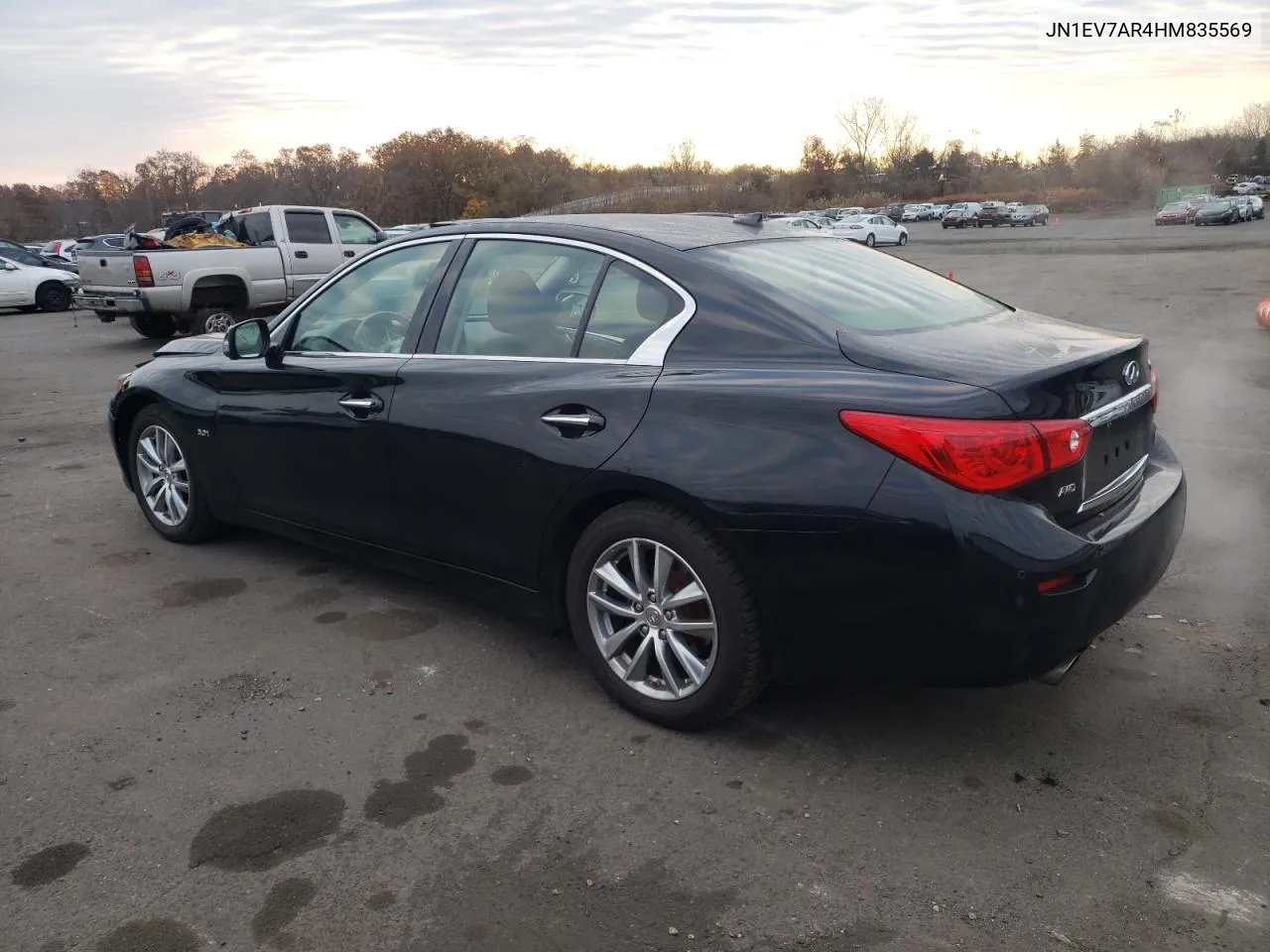 2017 Infiniti Q50 Premium VIN: JN1EV7AR4HM835569 Lot: 77889344