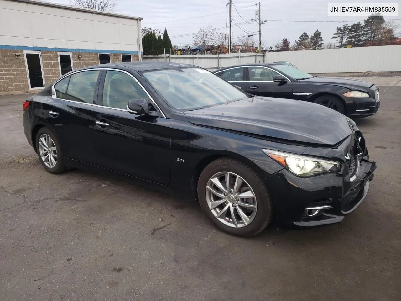 2017 Infiniti Q50 Premium VIN: JN1EV7AR4HM835569 Lot: 77889344