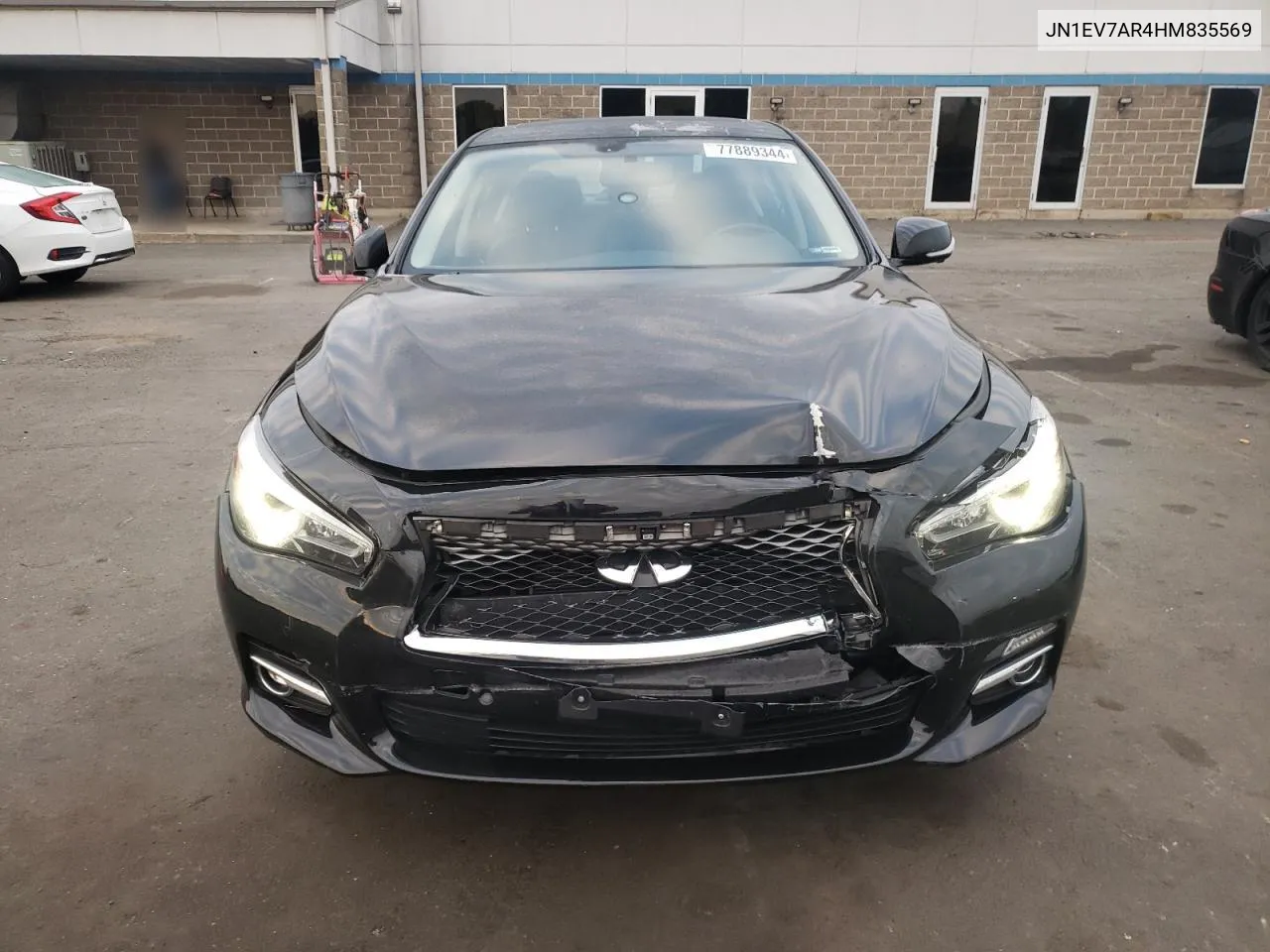 2017 Infiniti Q50 Premium VIN: JN1EV7AR4HM835569 Lot: 77889344