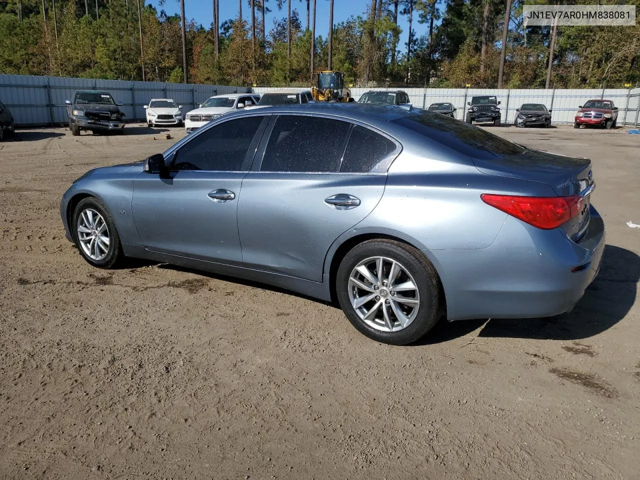 2017 Infiniti Q50 Premium VIN: JN1EV7AR0HM838081 Lot: 78148604