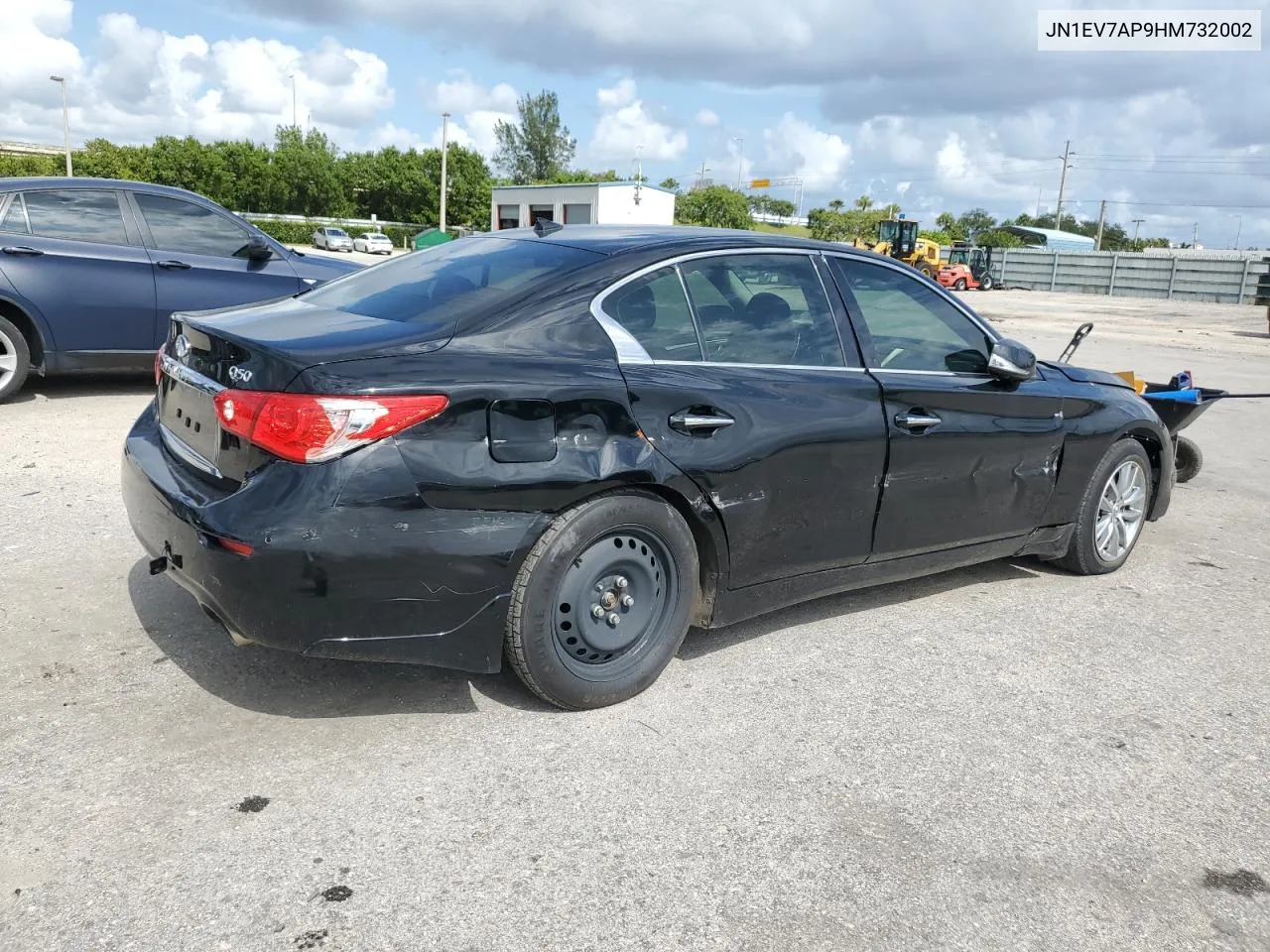 2017 Infiniti Q50 Premium VIN: JN1EV7AP9HM732002 Lot: 78458554