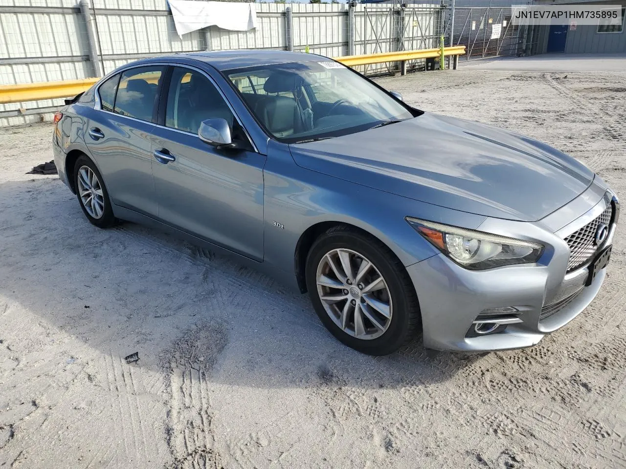 2017 Infiniti Q50 Premium VIN: JN1EV7AP1HM735895 Lot: 78897574