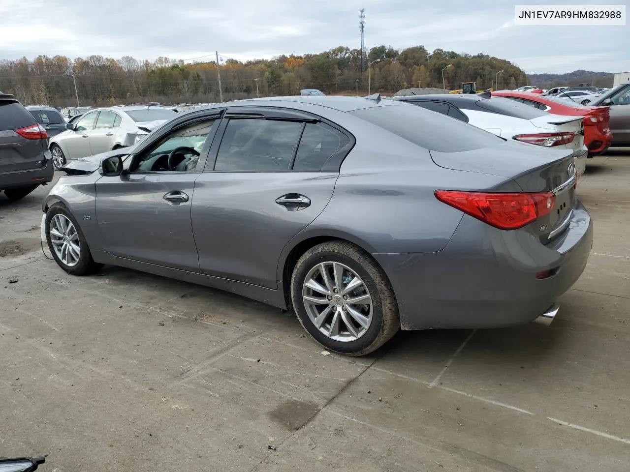 2017 Infiniti Q50 Premium VIN: JN1EV7AR9HM832988 Lot: 79046124