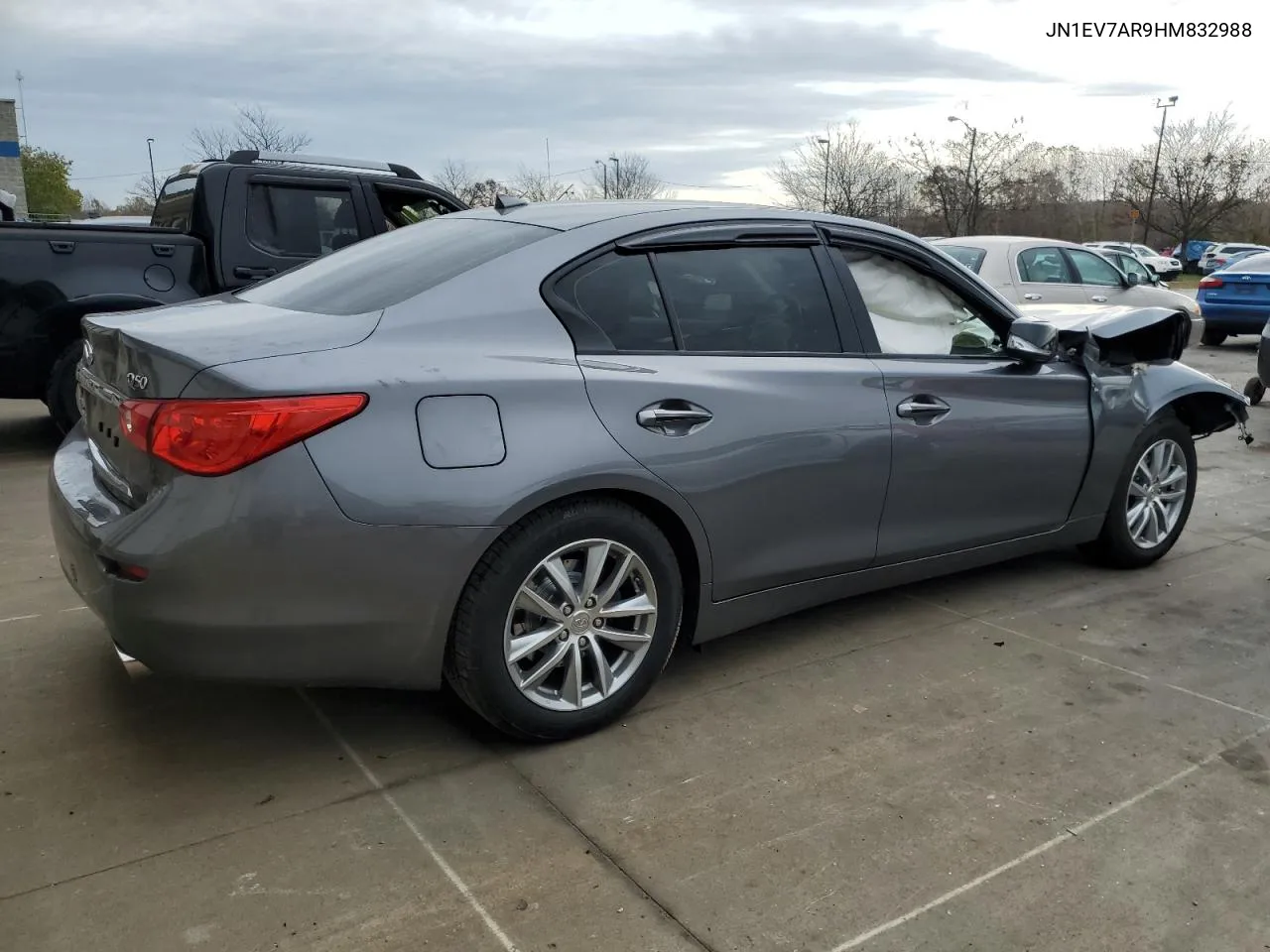 2017 Infiniti Q50 Premium VIN: JN1EV7AR9HM832988 Lot: 79046124