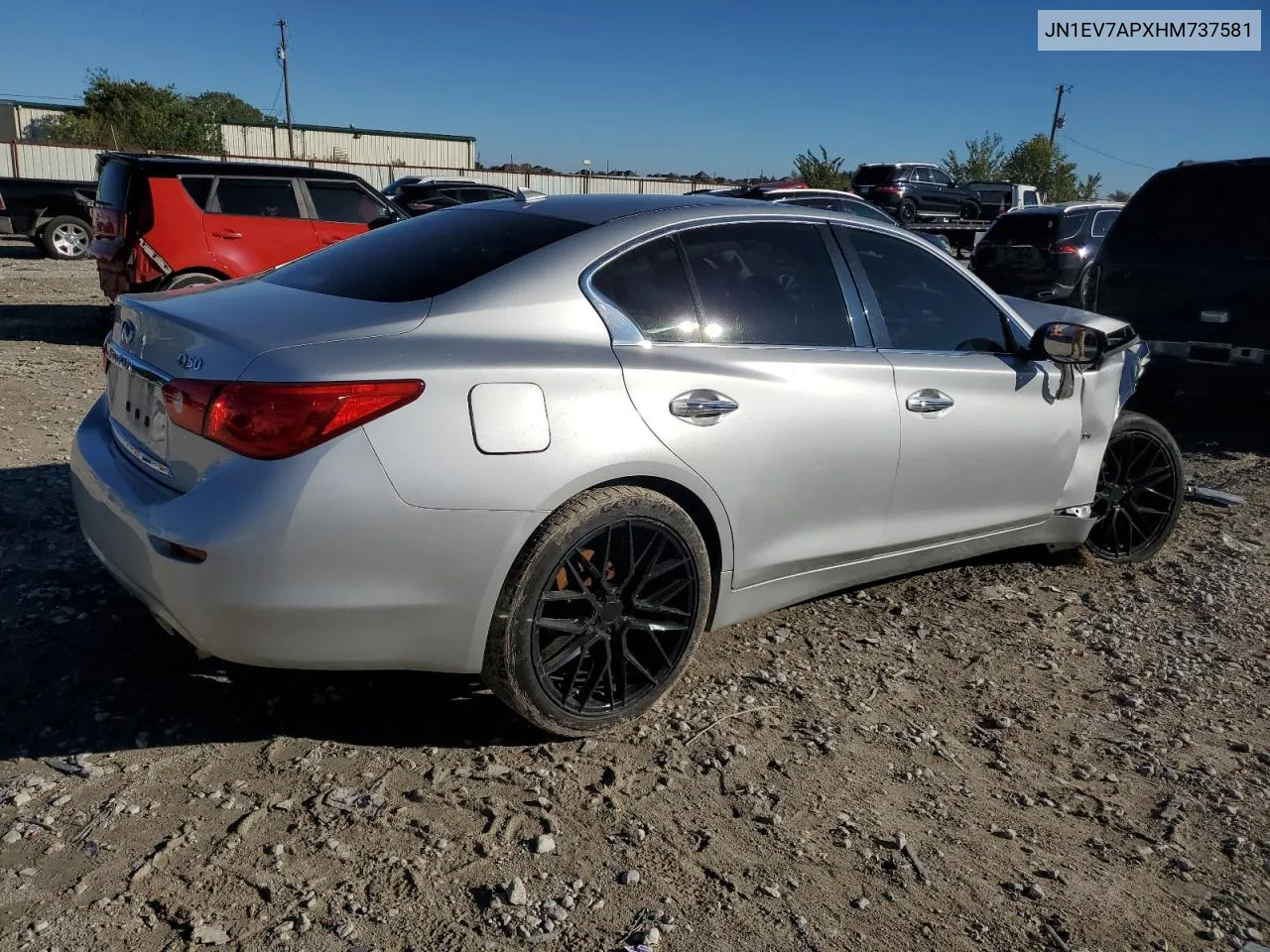 2017 Infiniti Q50 Premium VIN: JN1EV7APXHM737581 Lot: 79418874