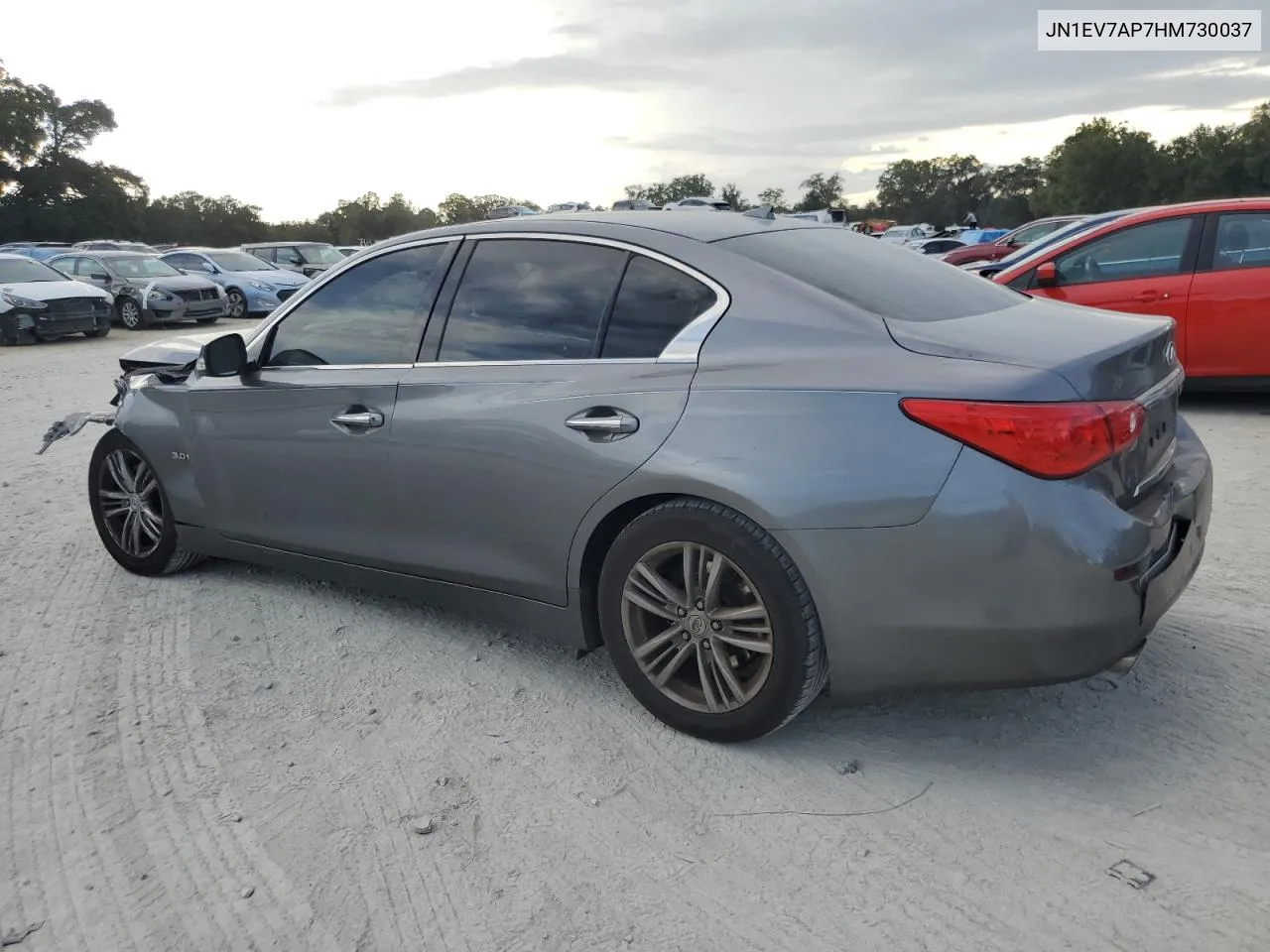 2017 Infiniti Q50 Premium VIN: JN1EV7AP7HM730037 Lot: 79605044