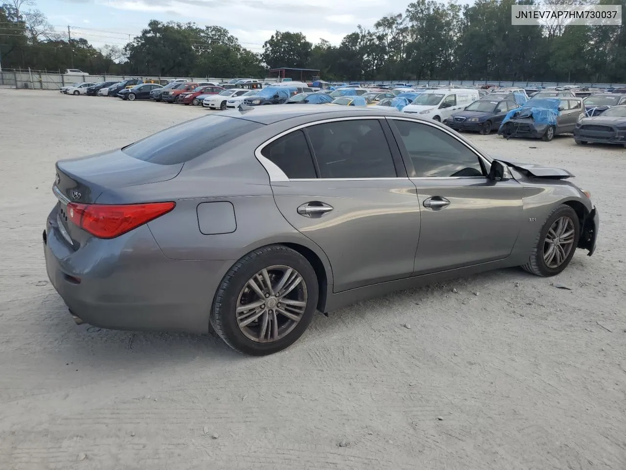 2017 Infiniti Q50 Premium VIN: JN1EV7AP7HM730037 Lot: 79605044