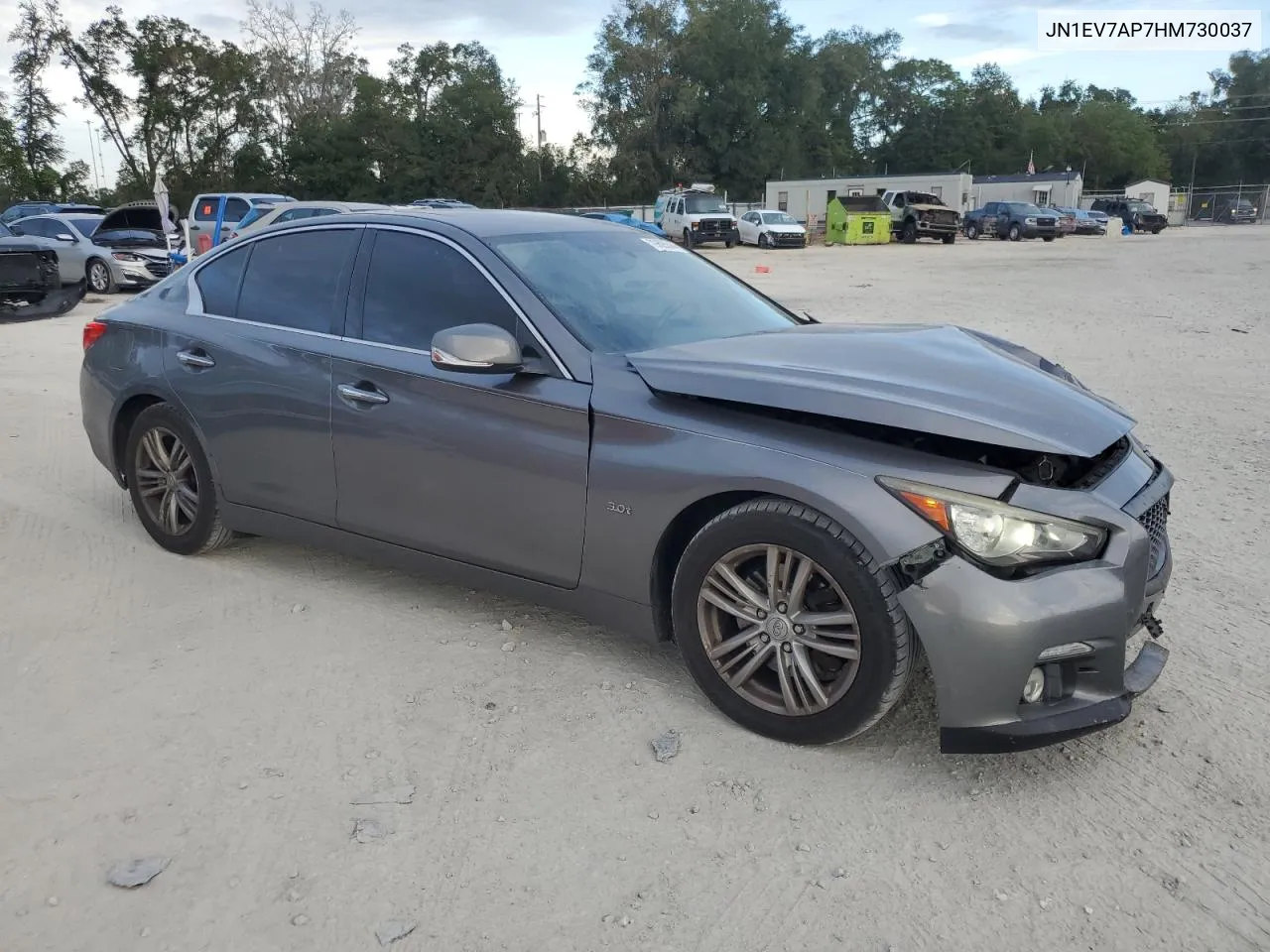 2017 Infiniti Q50 Premium VIN: JN1EV7AP7HM730037 Lot: 79605044