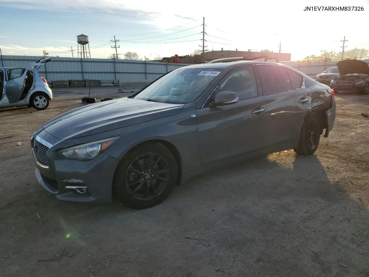 2017 Infiniti Q50 Premium VIN: JN1EV7ARXHM837326 Lot: 80077544