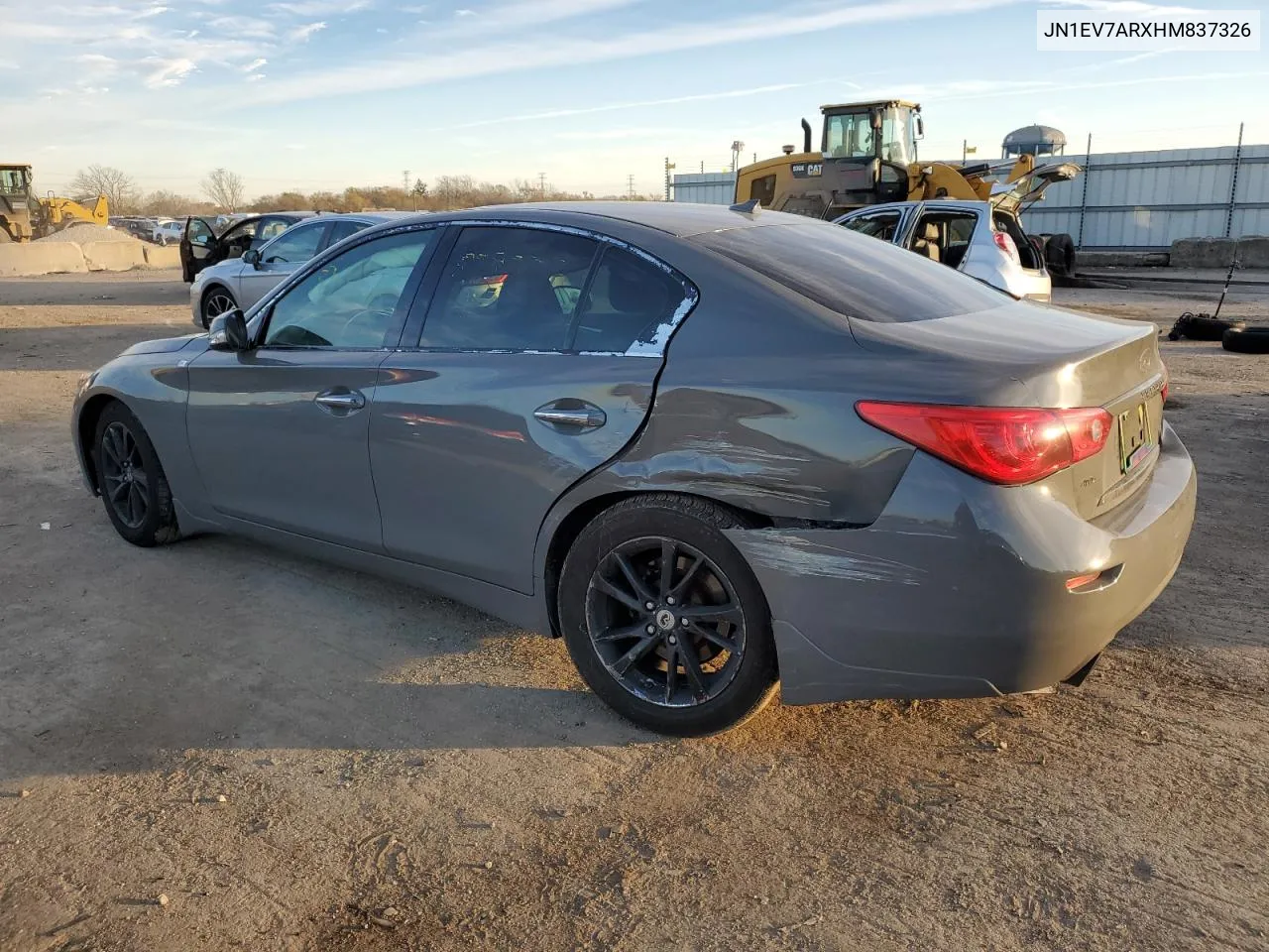 2017 Infiniti Q50 Premium VIN: JN1EV7ARXHM837326 Lot: 80077544