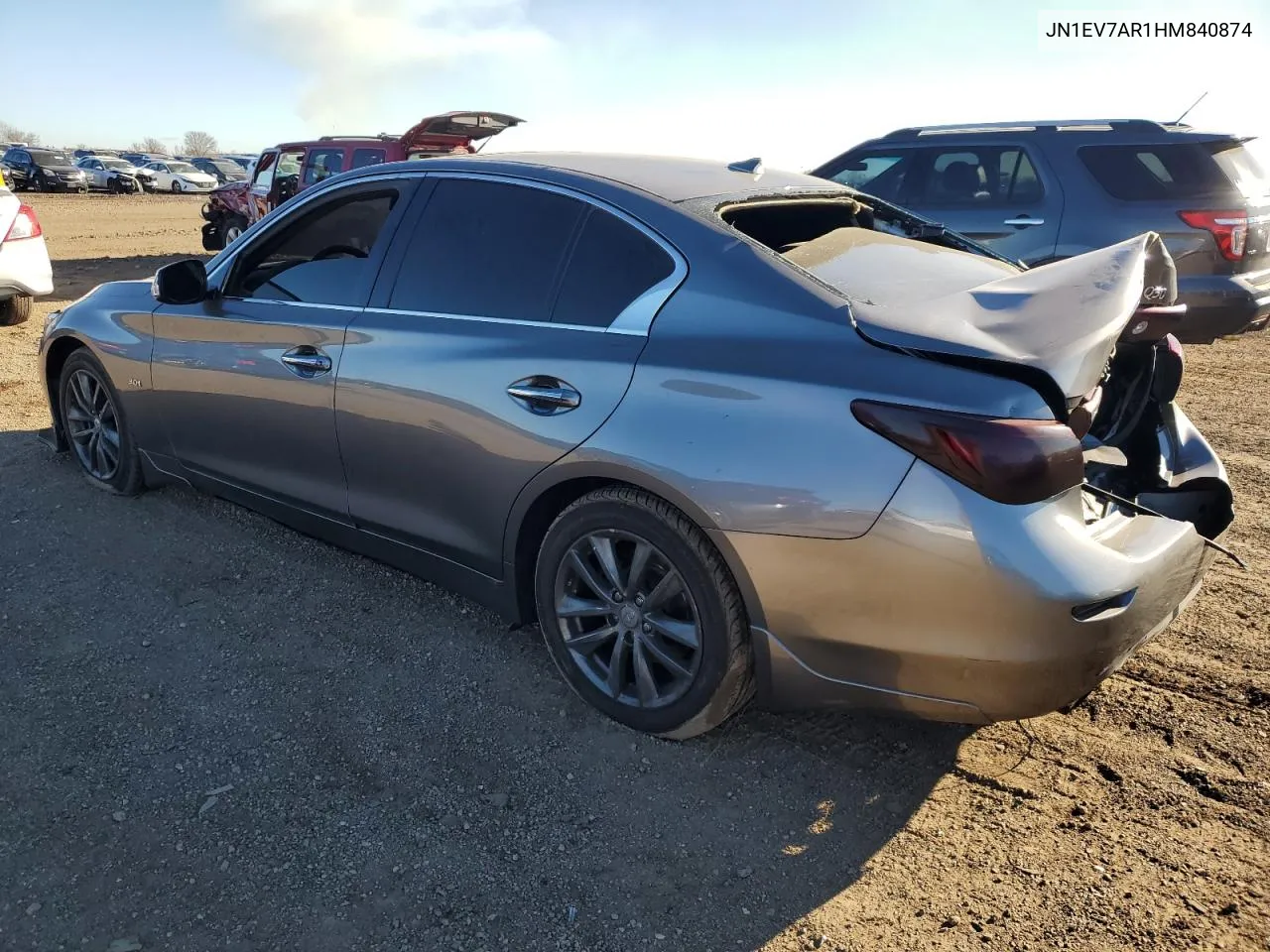 2017 Infiniti Q50 Premium VIN: JN1EV7AR1HM840874 Lot: 80131114