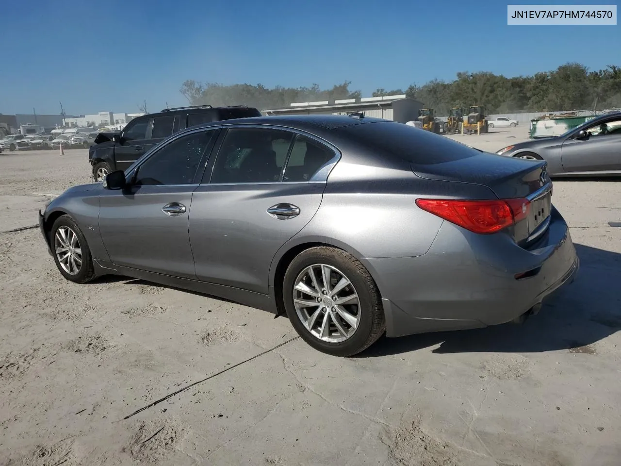 2017 Infiniti Q50 Premium VIN: JN1EV7AP7HM744570 Lot: 80436564