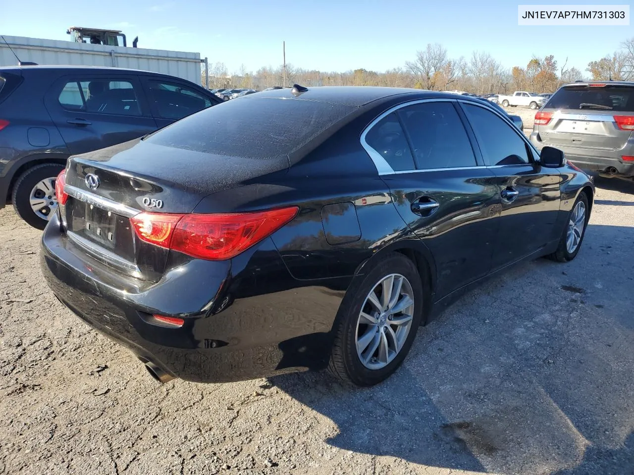 2017 Infiniti Q50 Premium VIN: JN1EV7AP7HM731303 Lot: 80501324