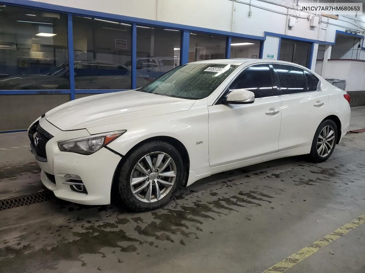 2017 Infiniti Q50 Base VIN: JN1CV7AR7HM680653 Lot: 80587044