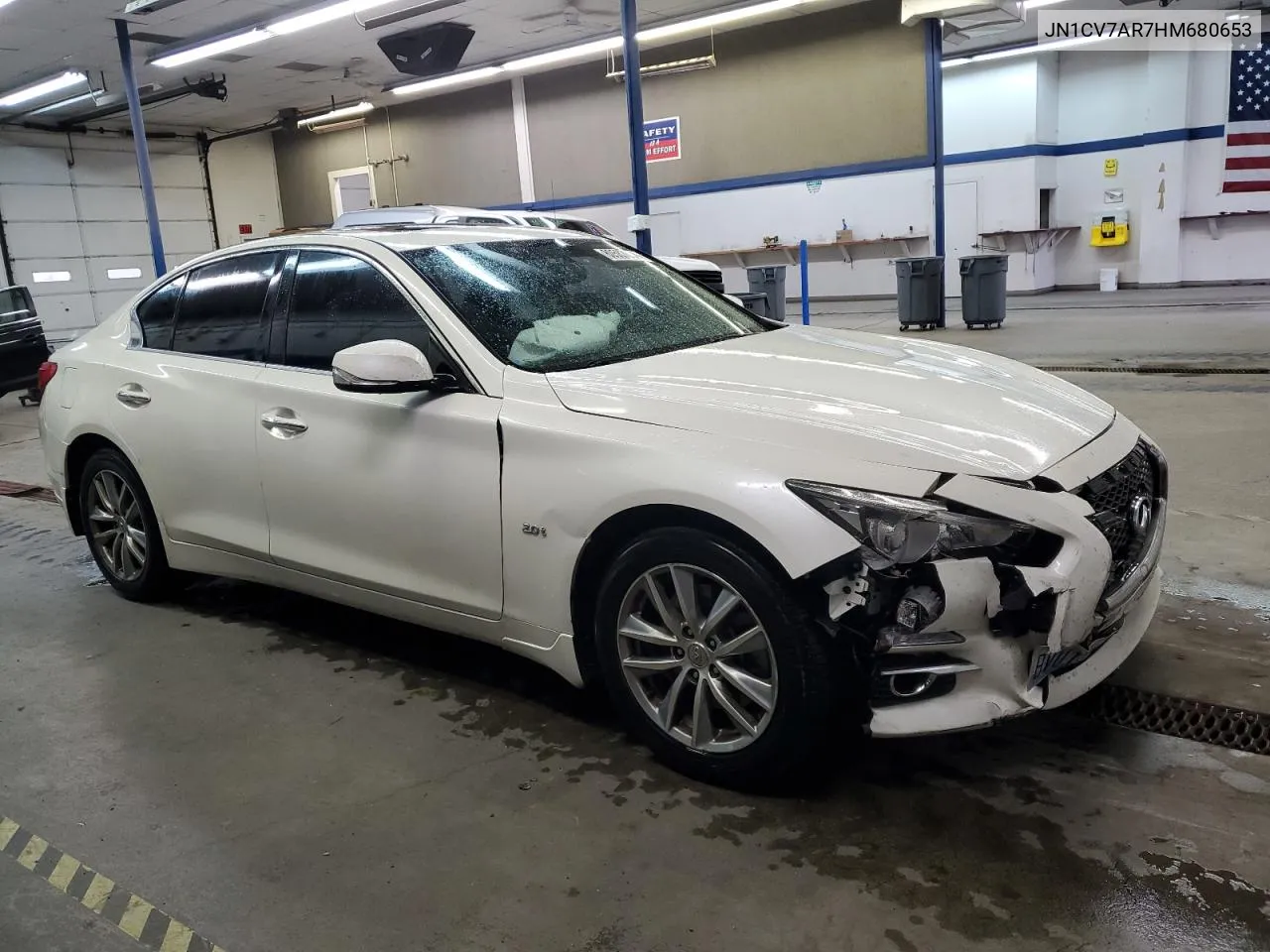 2017 Infiniti Q50 Base VIN: JN1CV7AR7HM680653 Lot: 80587044