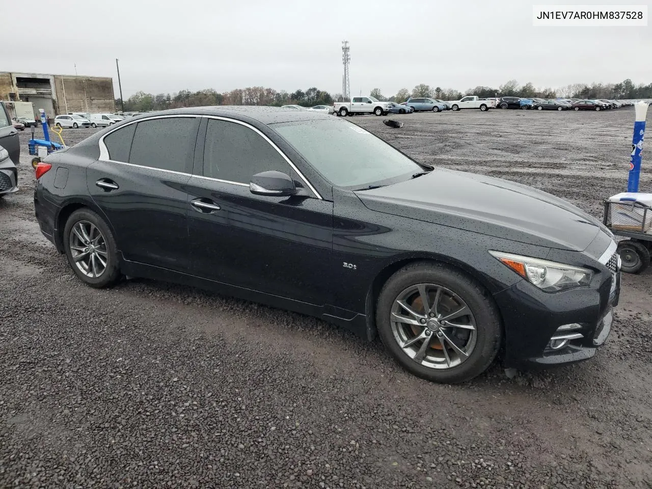 2017 Infiniti Q50 Premium VIN: JN1EV7AR0HM837528 Lot: 80739644