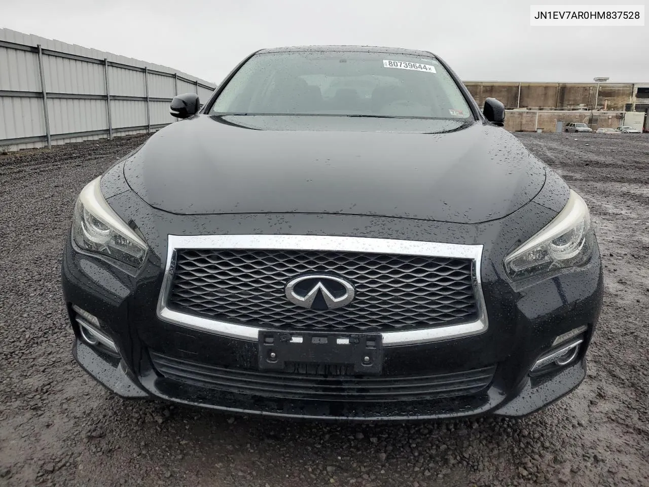 2017 Infiniti Q50 Premium VIN: JN1EV7AR0HM837528 Lot: 80739644