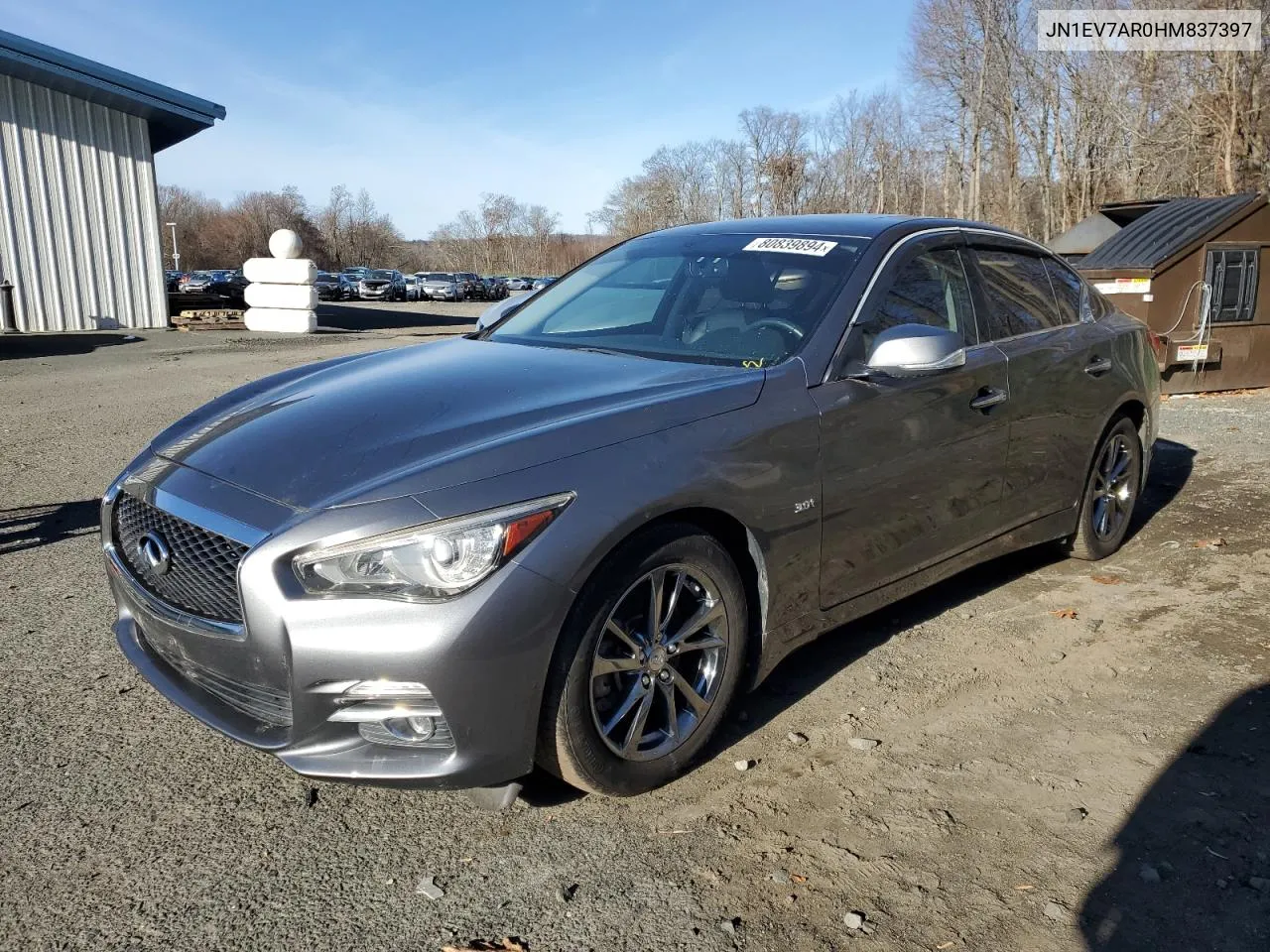 2017 Infiniti Q50 Premium VIN: JN1EV7AR0HM837397 Lot: 80839894