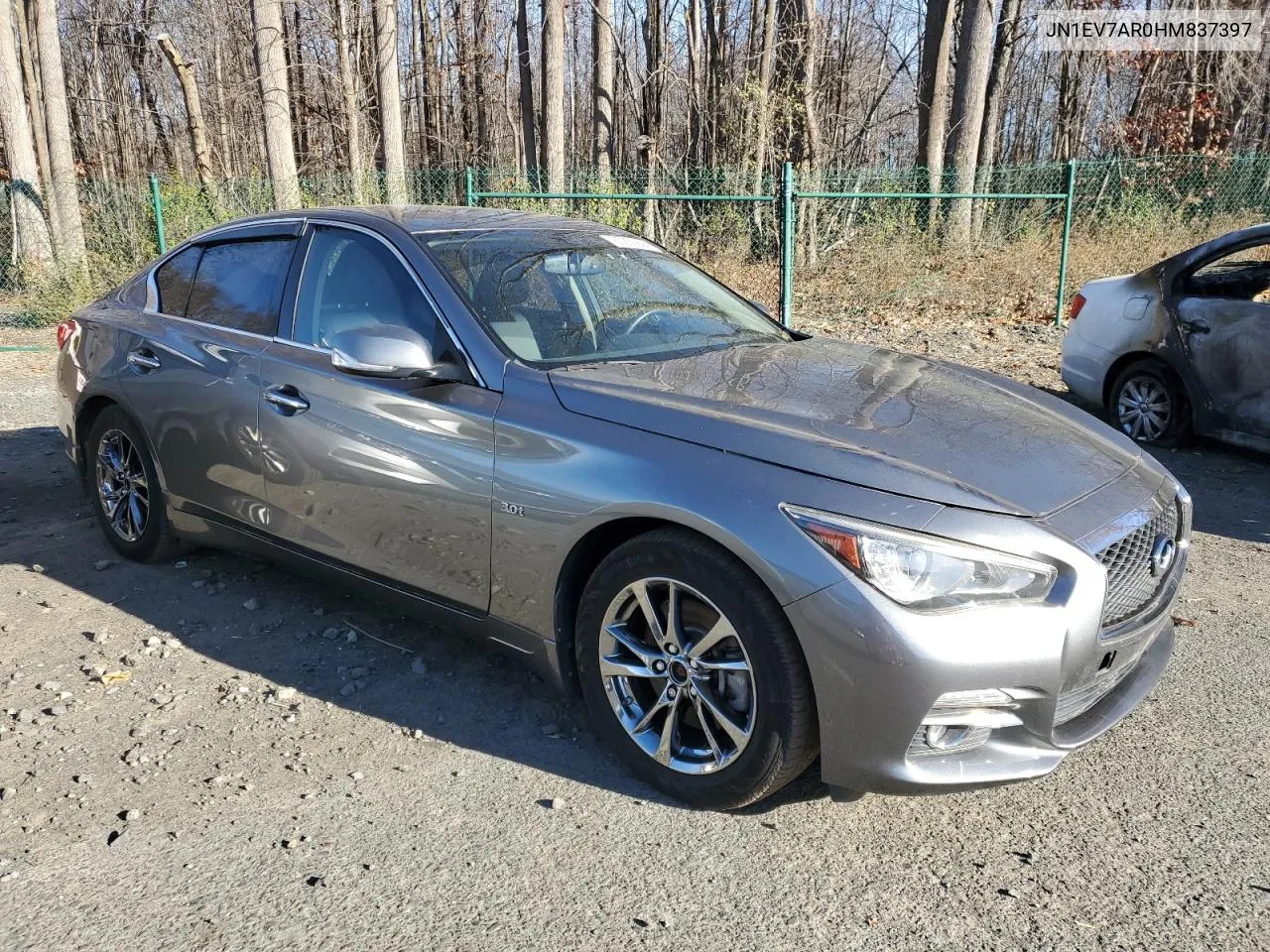 2017 Infiniti Q50 Premium VIN: JN1EV7AR0HM837397 Lot: 80839894