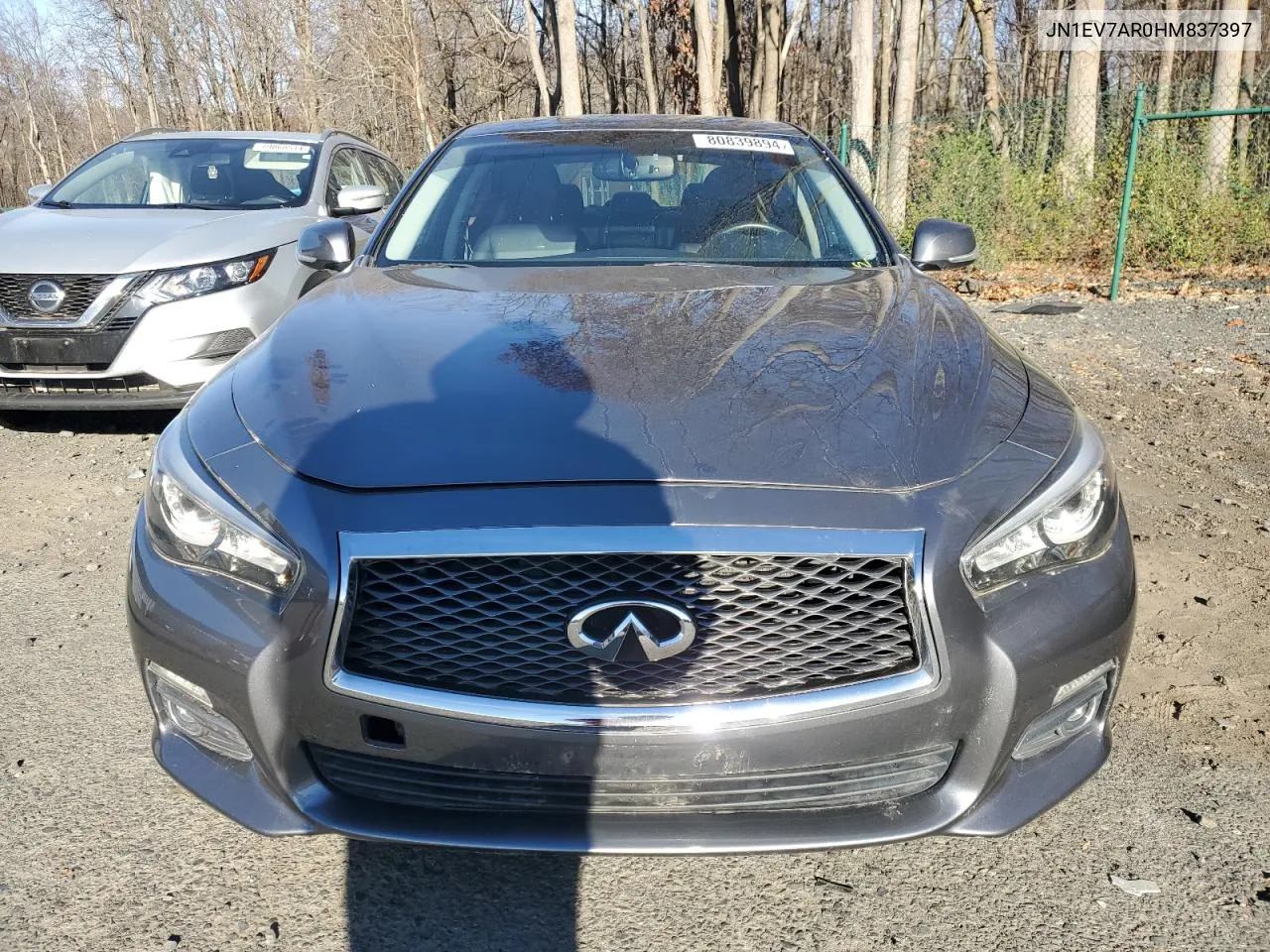 2017 Infiniti Q50 Premium VIN: JN1EV7AR0HM837397 Lot: 80839894