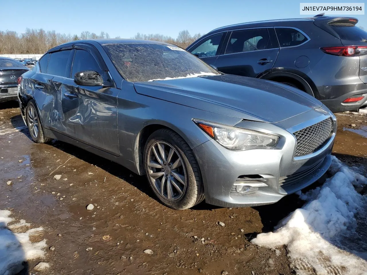 2017 Infiniti Q50 Premium VIN: JN1EV7AP9HM736194 Lot: 82890943