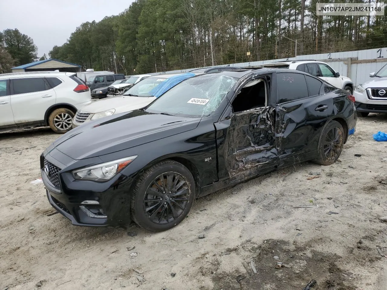 2018 Infiniti Q50 Pure VIN: JN1CV7AP2JM241168 Lot: 48456104