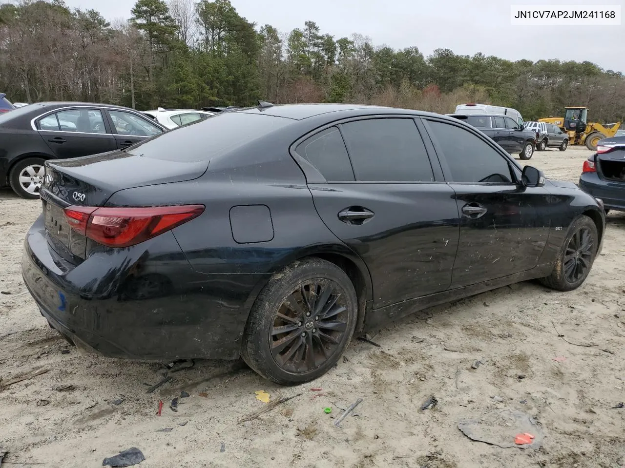 2018 Infiniti Q50 Pure VIN: JN1CV7AP2JM241168 Lot: 48456104