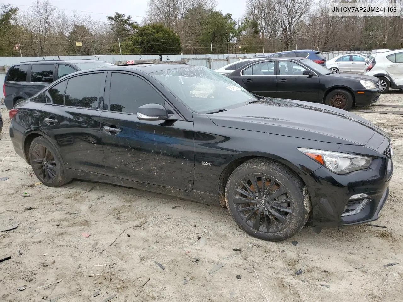 2018 Infiniti Q50 Pure VIN: JN1CV7AP2JM241168 Lot: 48456104