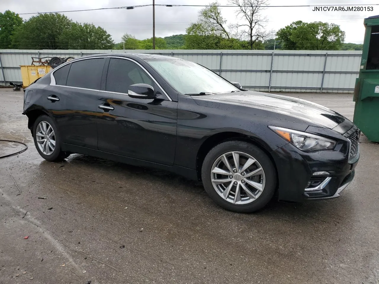 2018 Infiniti Q50 Pure VIN: JN1CV7AR6JM280153 Lot: 53044034