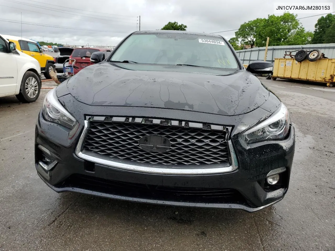 2018 Infiniti Q50 Pure VIN: JN1CV7AR6JM280153 Lot: 53044034