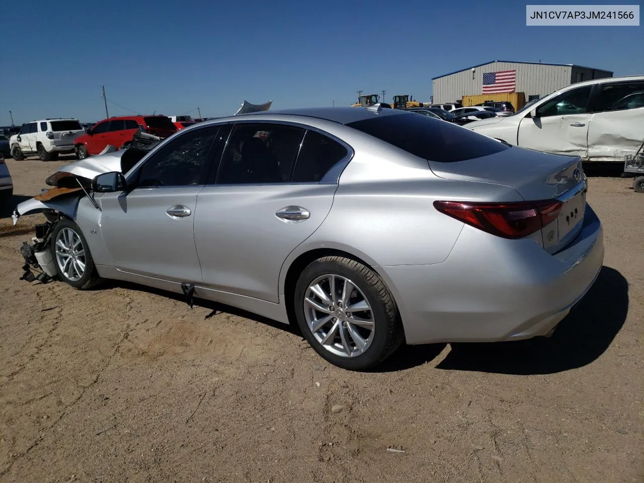 2018 Infiniti Q50 Pure VIN: JN1CV7AP3JM241566 Lot: 54208474