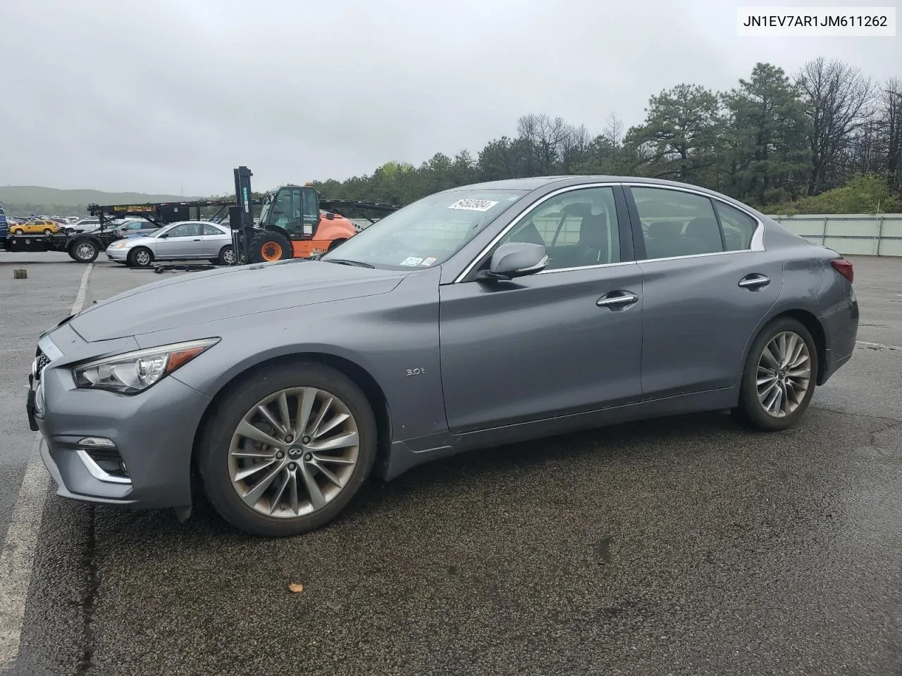 2018 Infiniti Q50 Luxe VIN: JN1EV7AR1JM611262 Lot: 54503984