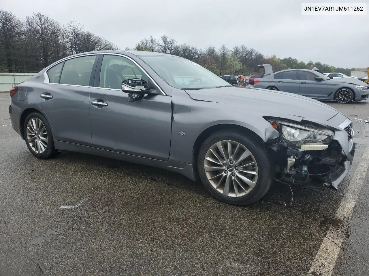 2018 Infiniti Q50 Luxe VIN: JN1EV7AR1JM611262 Lot: 54503984