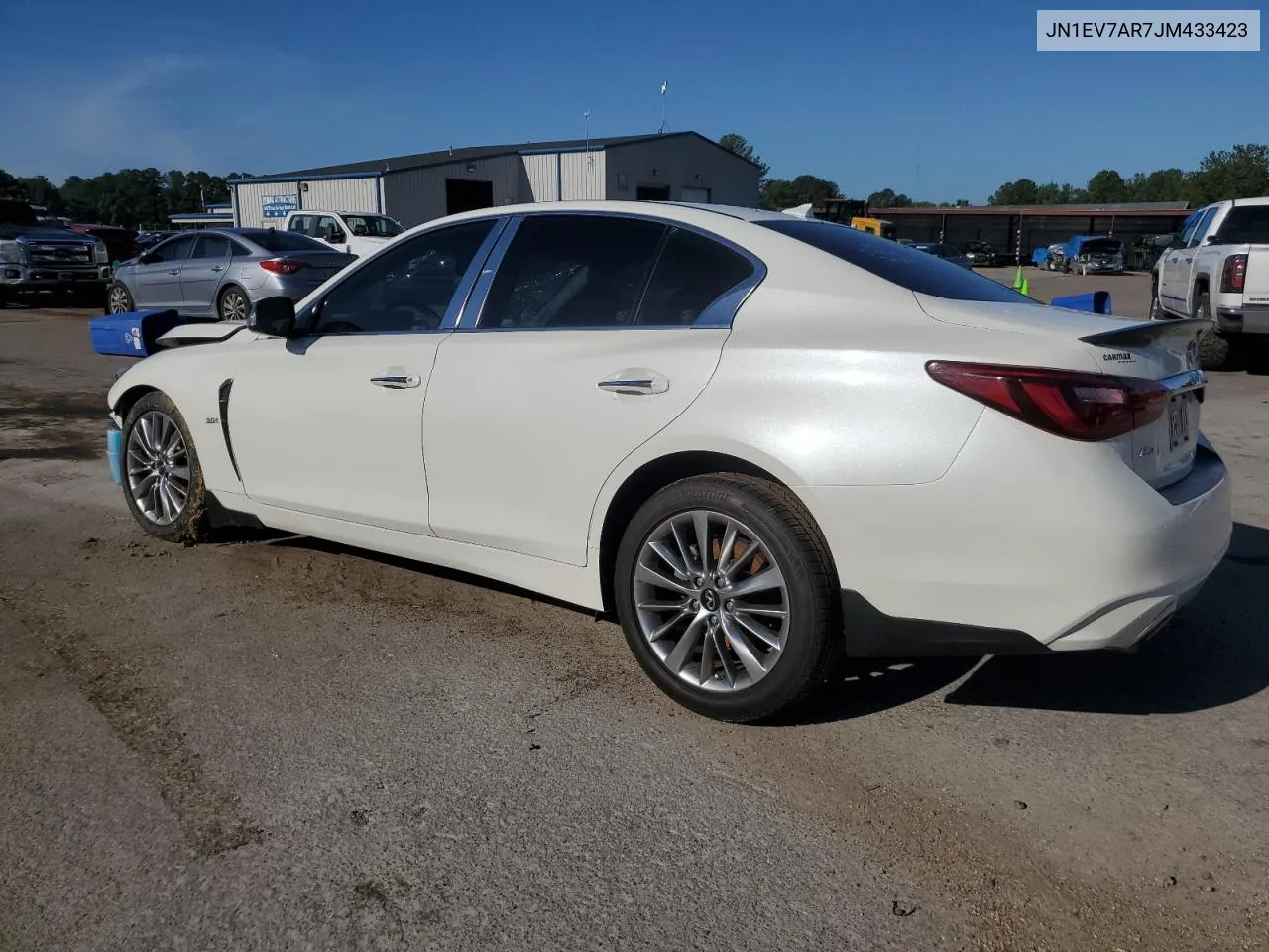 2018 Infiniti Q50 Luxe VIN: JN1EV7AR7JM433423 Lot: 56268614