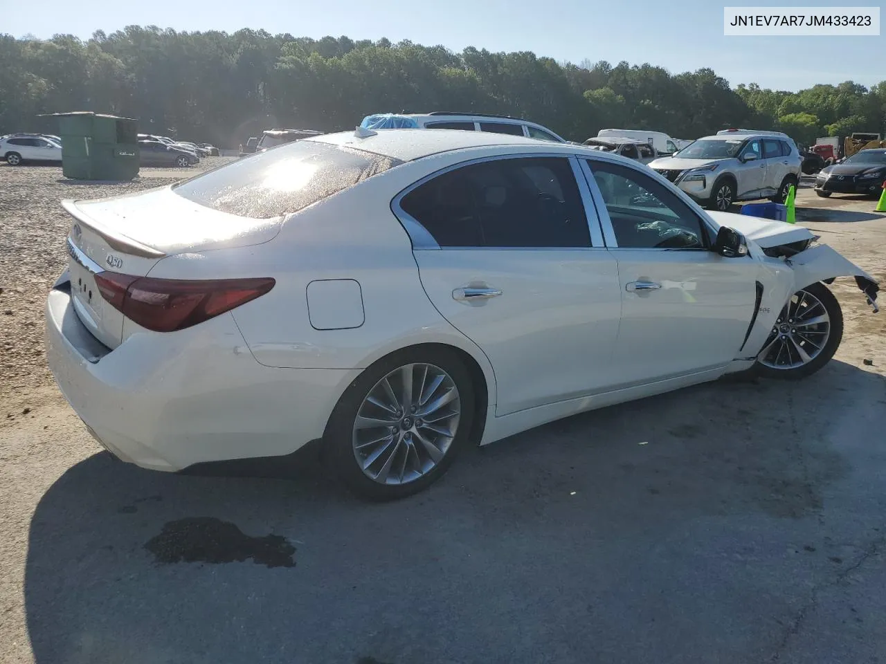 JN1EV7AR7JM433423 2018 Infiniti Q50 Luxe