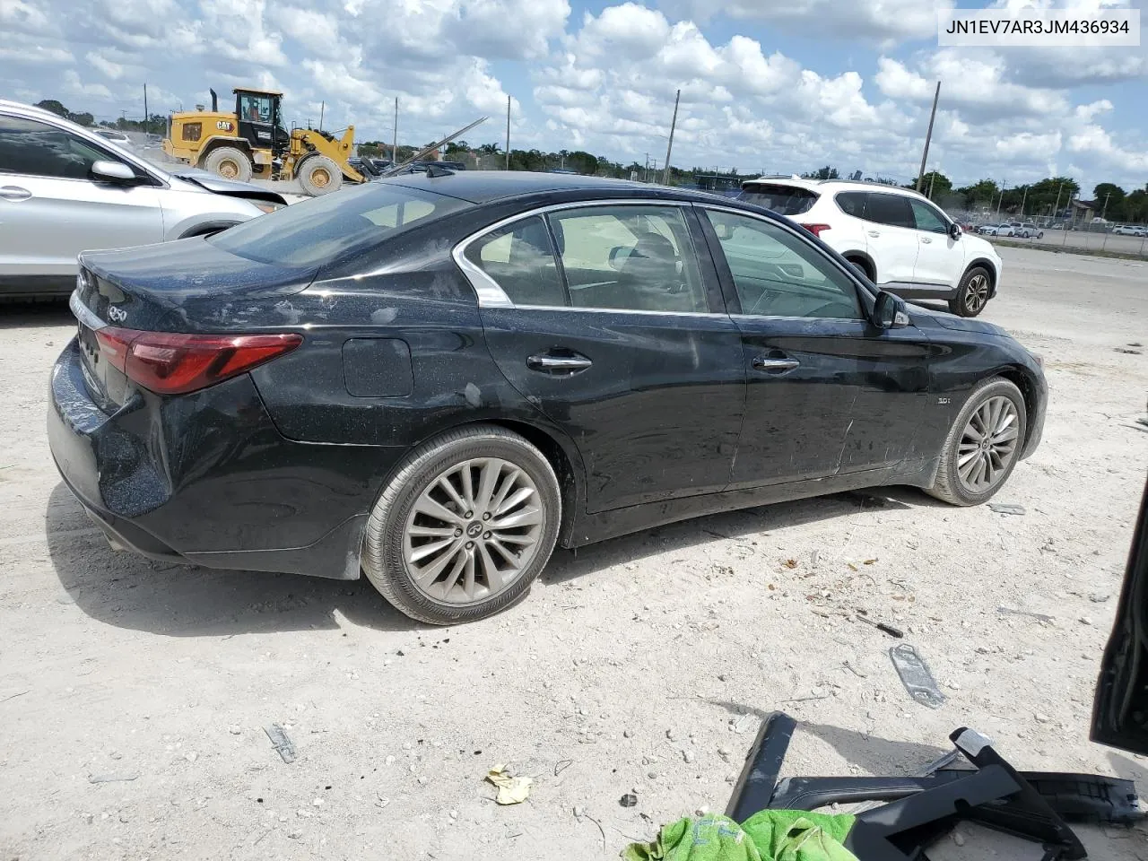 2018 Infiniti Q50 Luxe VIN: JN1EV7AR3JM436934 Lot: 56328454