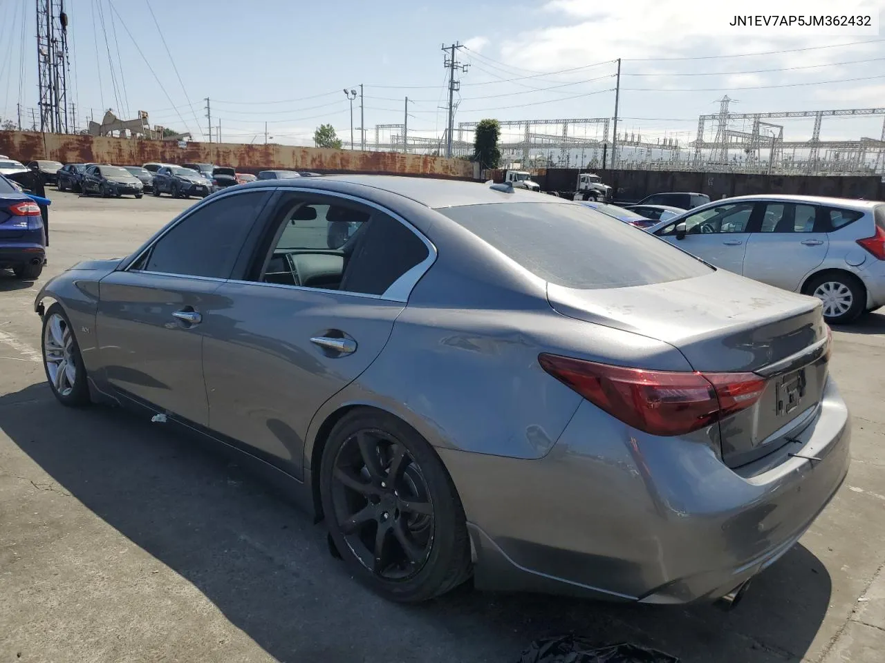 2018 Infiniti Q50 Luxe VIN: JN1EV7AP5JM362432 Lot: 57162184