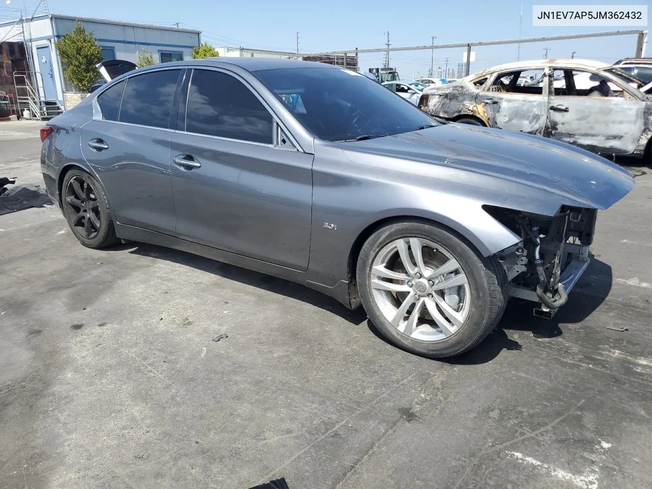 JN1EV7AP5JM362432 2018 Infiniti Q50 Luxe