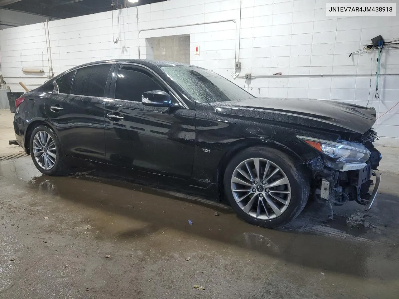 JN1EV7AR4JM438918 2018 Infiniti Q50 Luxe