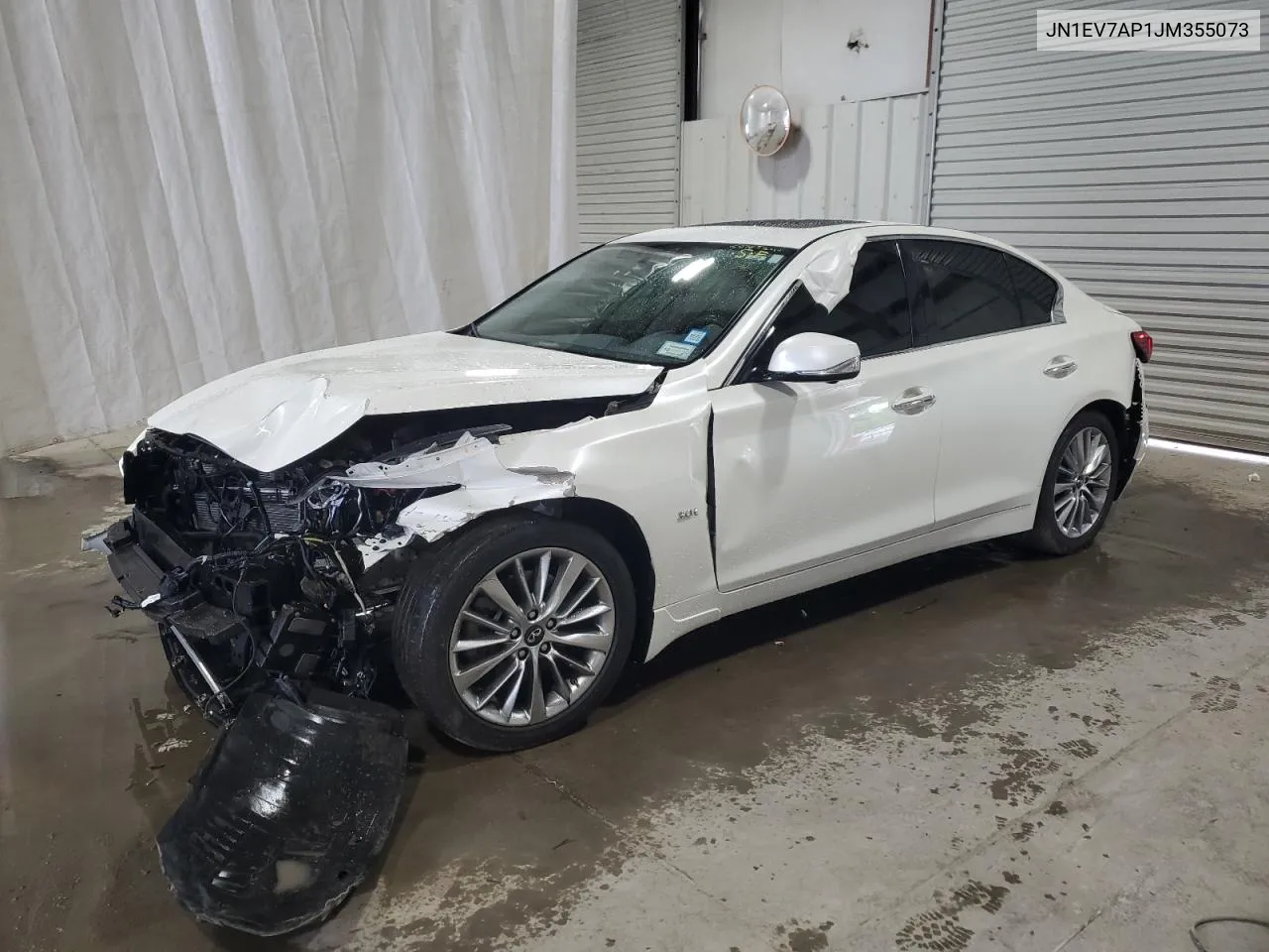 JN1EV7AP1JM355073 2018 Infiniti Q50 Luxe