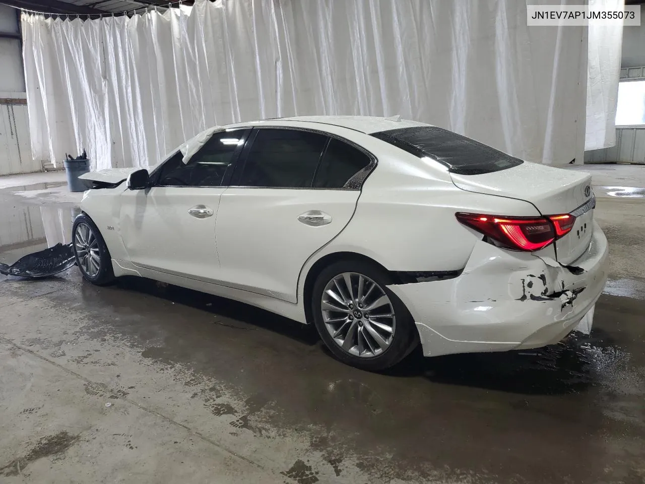 2018 Infiniti Q50 Luxe VIN: JN1EV7AP1JM355073 Lot: 58785244