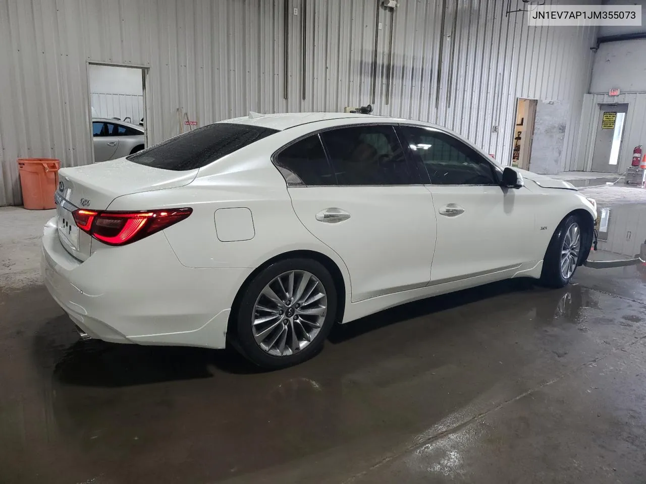 2018 Infiniti Q50 Luxe VIN: JN1EV7AP1JM355073 Lot: 58785244