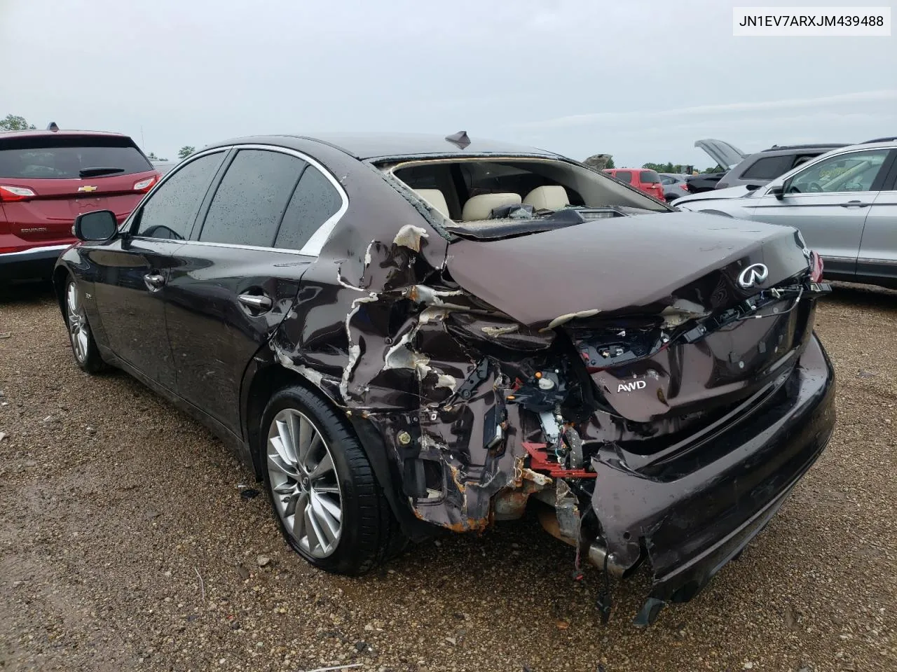 JN1EV7ARXJM439488 2018 Infiniti Q50 Luxe