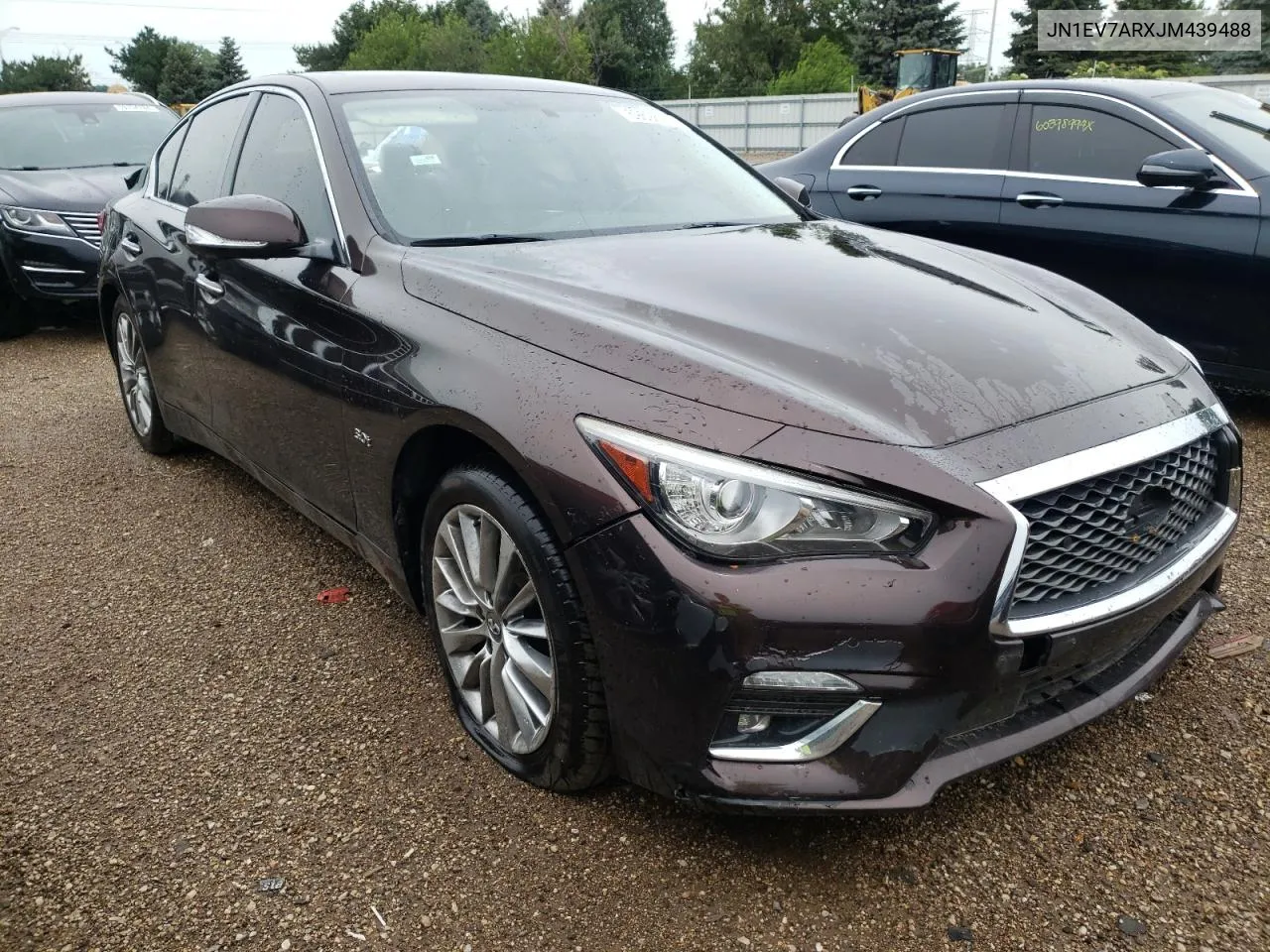 2018 Infiniti Q50 Luxe VIN: JN1EV7ARXJM439488 Lot: 59698714