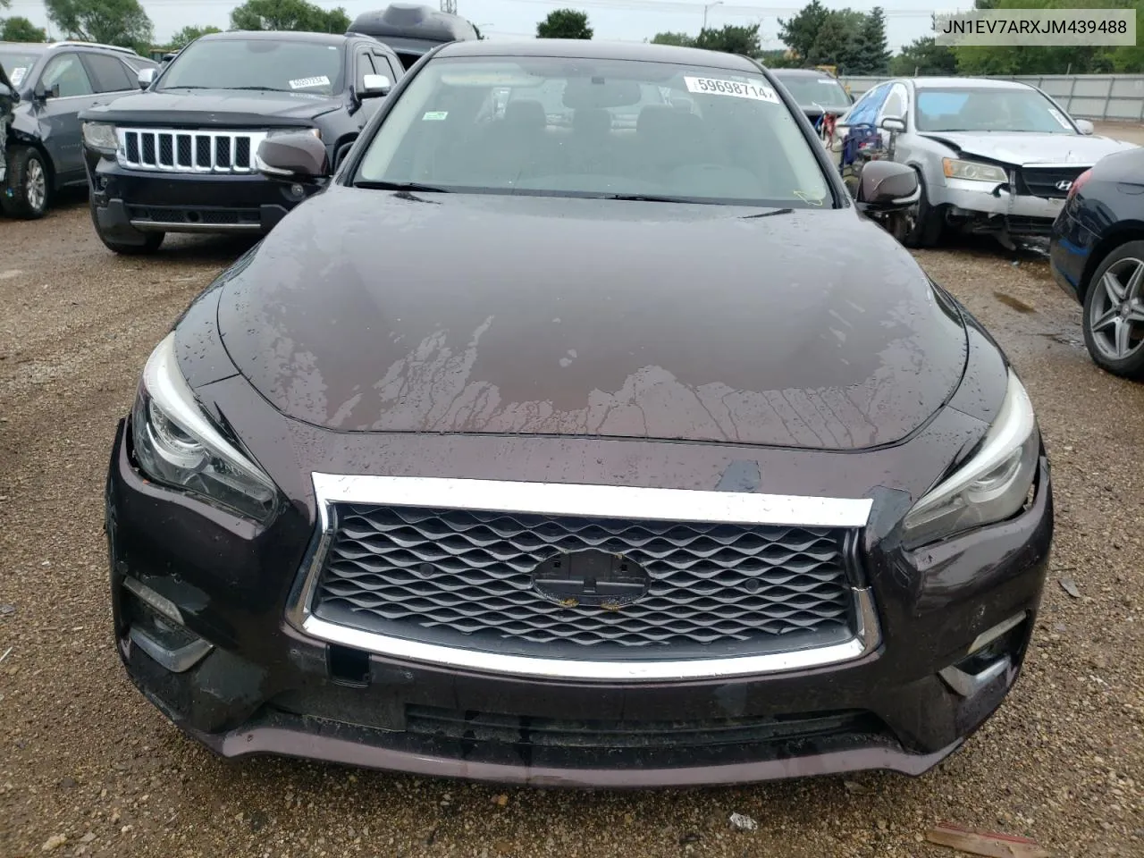 JN1EV7ARXJM439488 2018 Infiniti Q50 Luxe