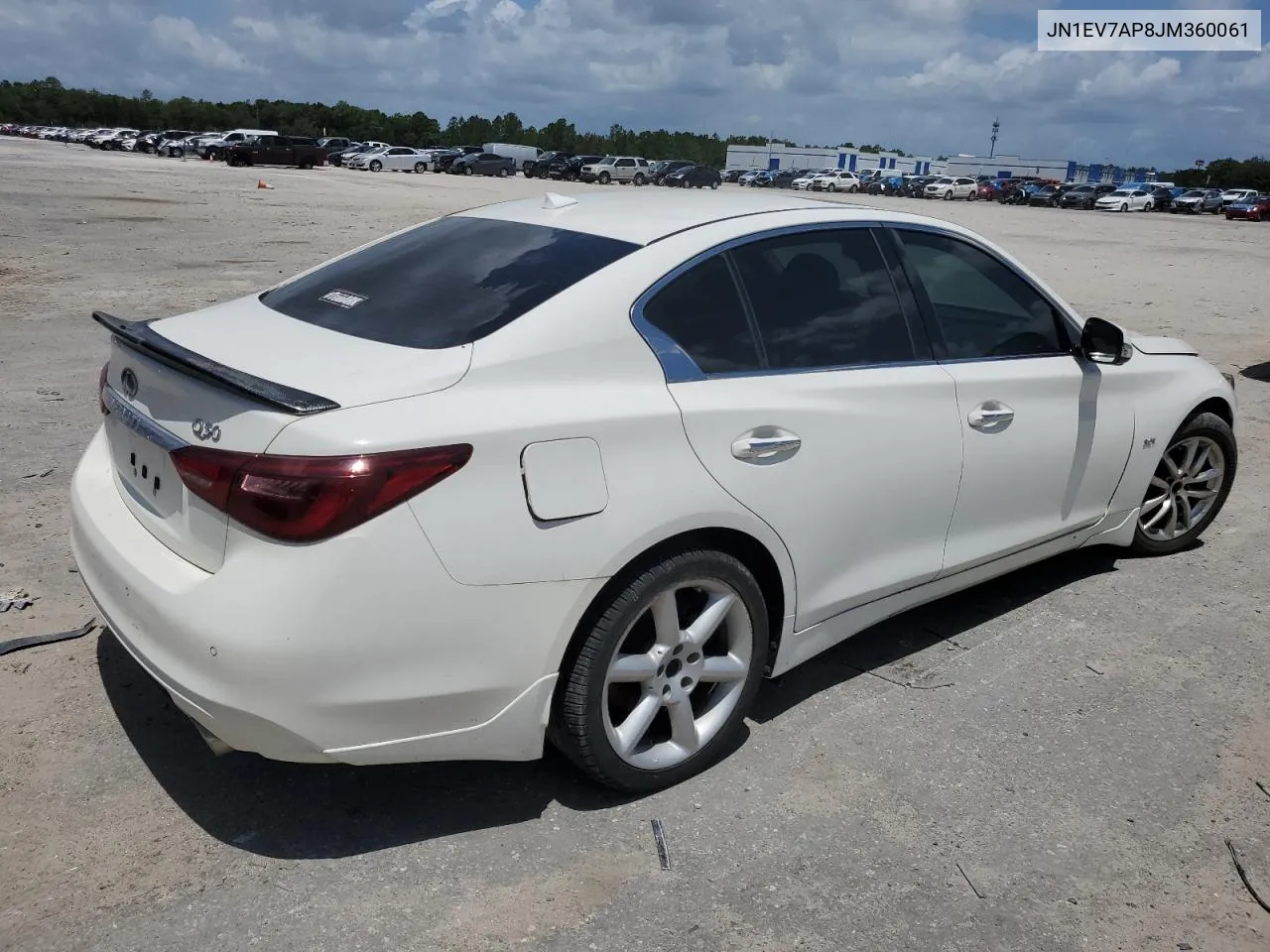 2018 Infiniti Q50 Luxe VIN: JN1EV7AP8JM360061 Lot: 59914154