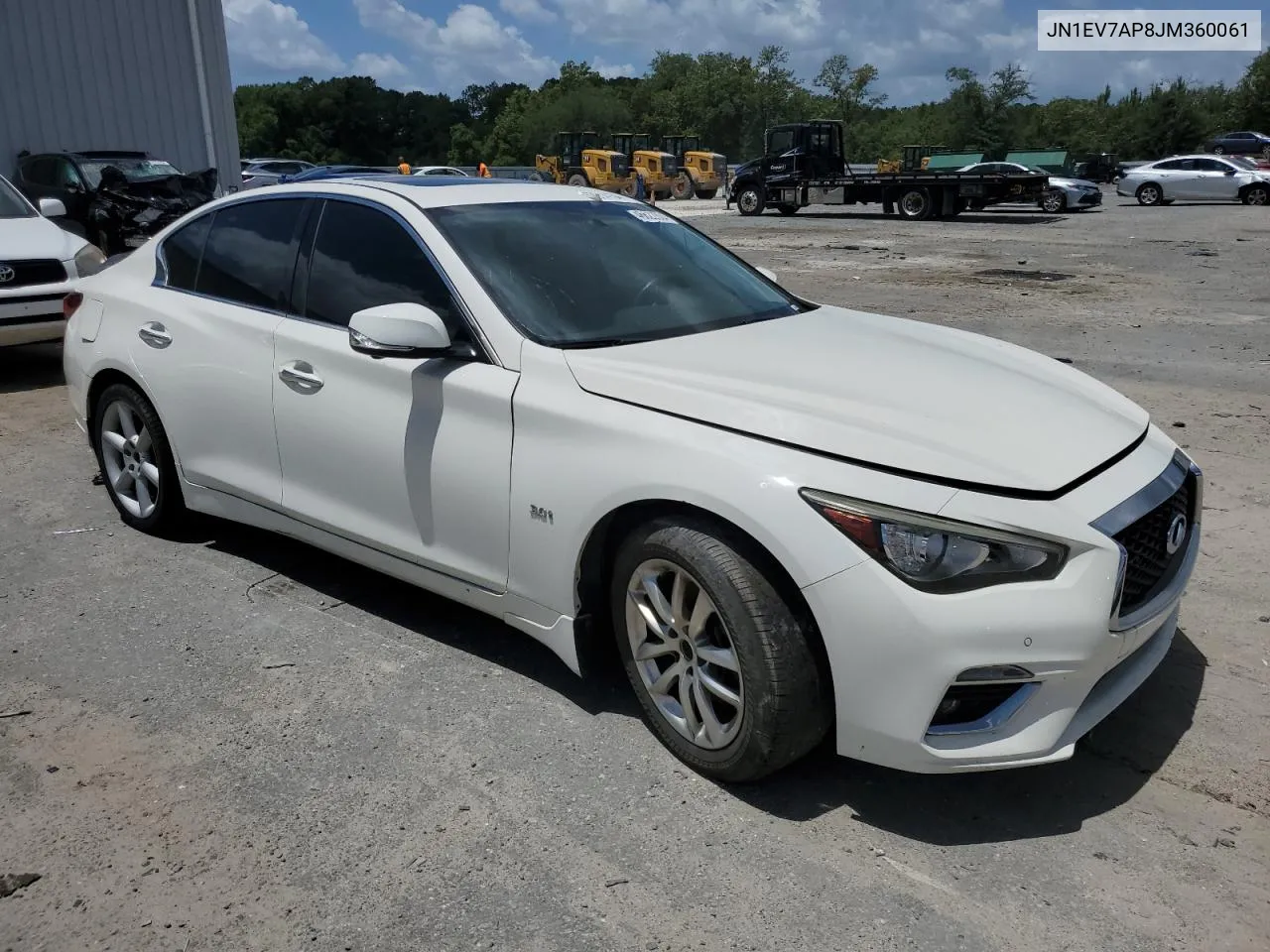 2018 Infiniti Q50 Luxe VIN: JN1EV7AP8JM360061 Lot: 59914154