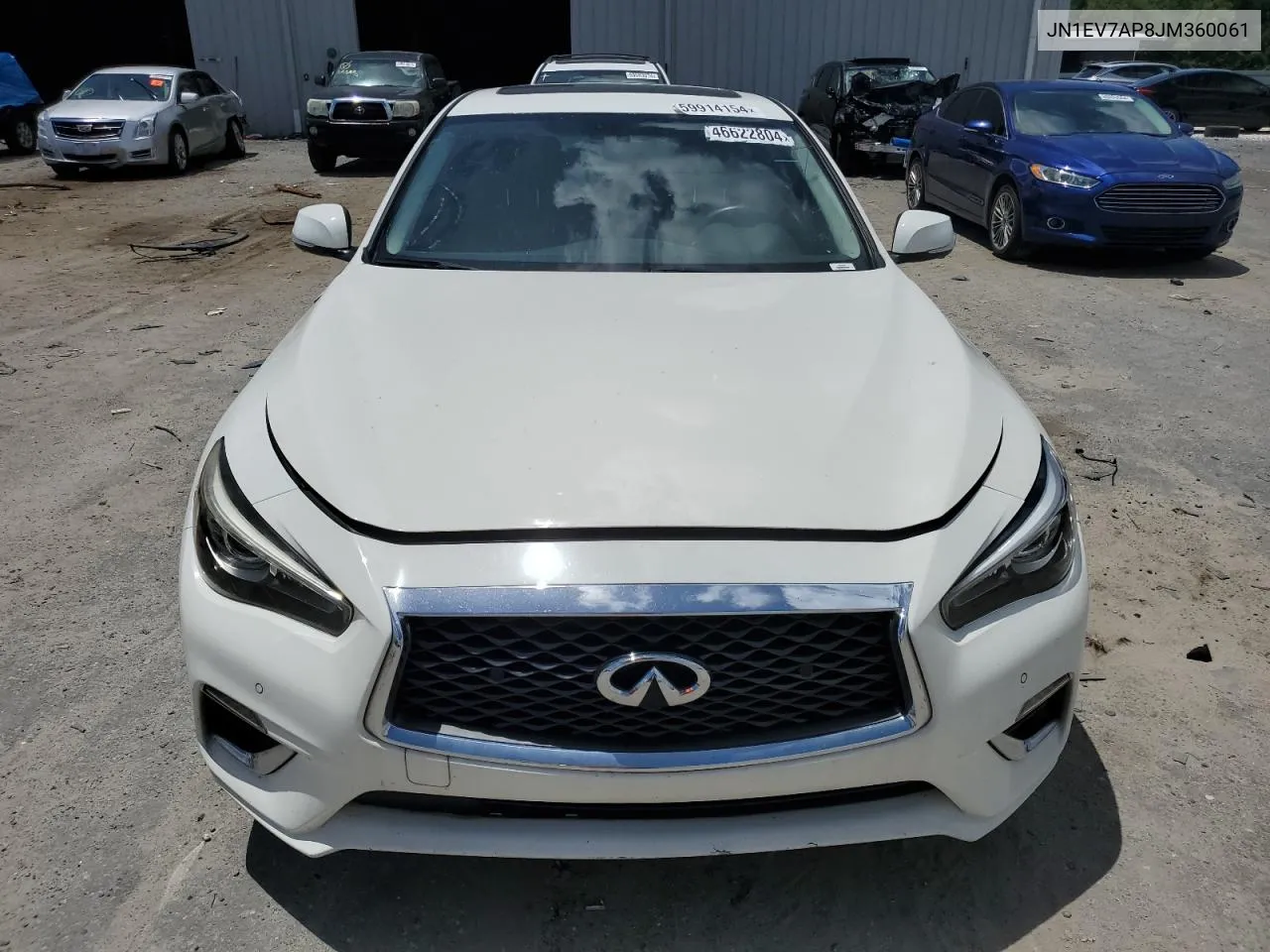 2018 Infiniti Q50 Luxe VIN: JN1EV7AP8JM360061 Lot: 59914154