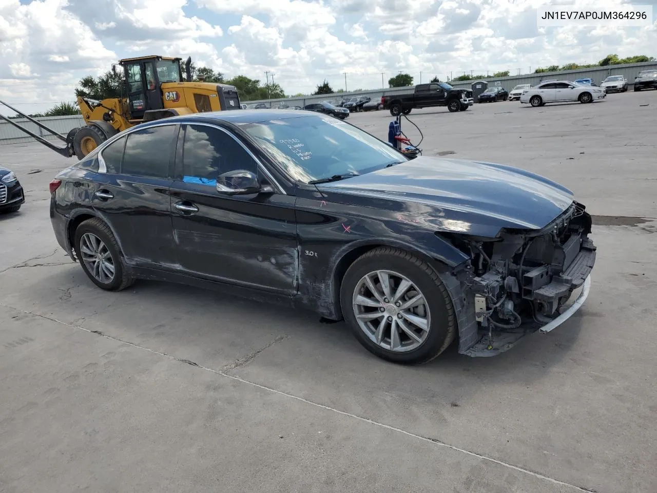 2018 Infiniti Q50 Luxe VIN: JN1EV7AP0JM364296 Lot: 59950434